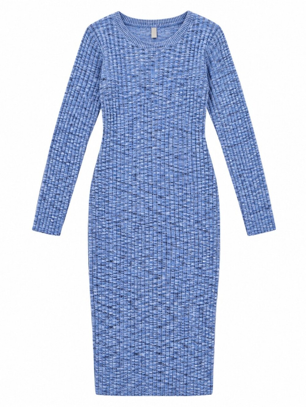 STITCHDROP Blue Knit Midi Dress Size L NWT